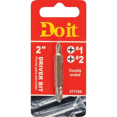 All-Source Phillips No 1 Phillips Double-End Screwdriver Bit 308721DB